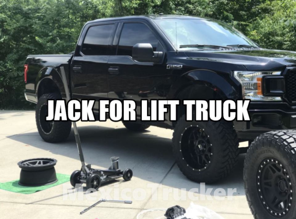 Jack for lift truck